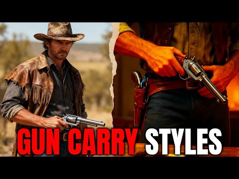 13 Ways Cowboys Actually Carried Guns In The Wild West