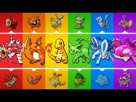 Catch the BEST Rainbow of Shiny Pokemon to Win