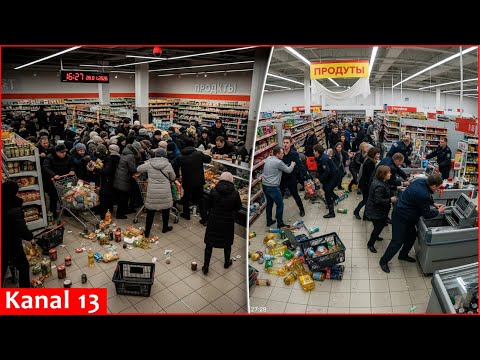 "Did you even see this?"; Russian people's revolt against the Kremlin begins in supermarkets