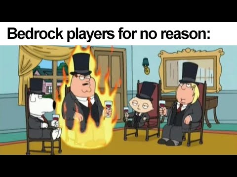 I'm so sorry, Minecraft Bedrock Edition. You don't deserve this.