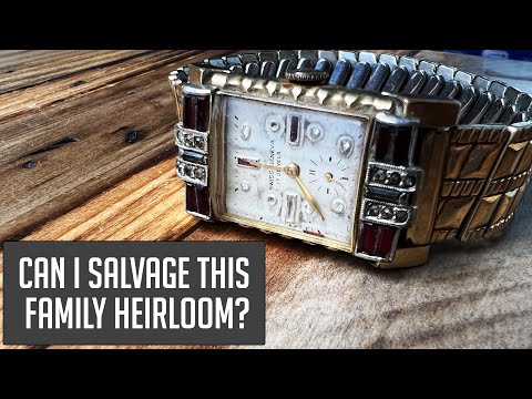 My Aunt Handed Me This Family Heirloom Vintage Watch to Restore
