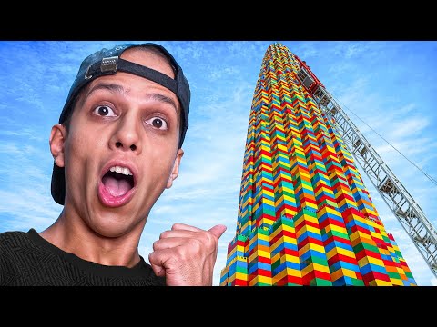 آیا میشه بزرگترین برج لگویی ایران رو ساخت؟