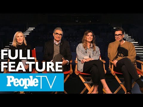 Schitt’s & Giggles: Dan & Eugene Levy, Catherine O’Hara & Annie Murphy On Schitt's Creek | PeopleTV