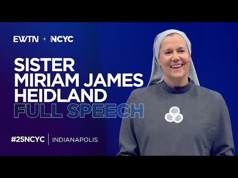 Sister Miriam James Heidland's Full Keynote at NCYC 2025 | EWTN Special Coverage | November 21, 2025