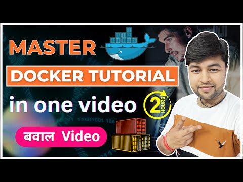 🔥Complete Docker Tutorial in one video for Beginners in Hindi