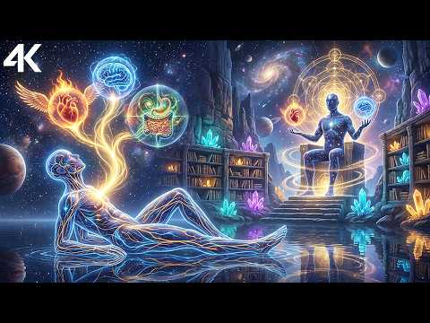 432Hz + 528Hz + 963Hz + 741Hz || Alpha Waves Heal The Whole Body and Spirit, Relieve Stress