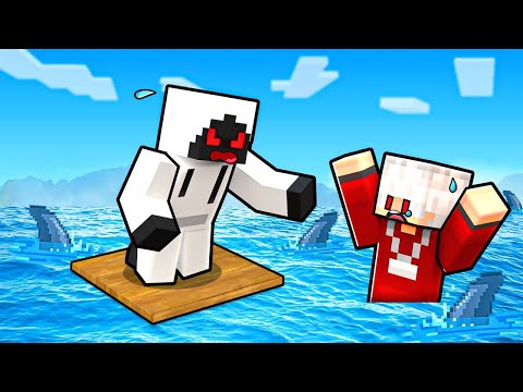 Minecraft But There Is Only ONE RAFT