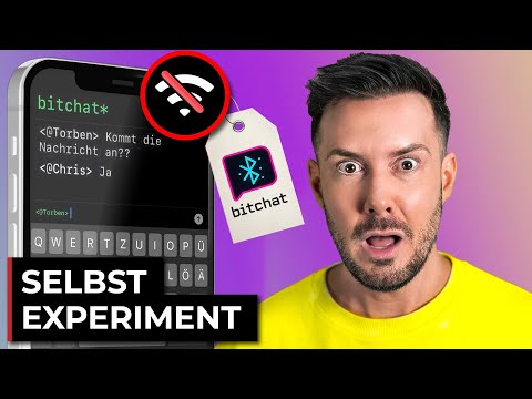 Die Messenger-App Bit chat funktioniert Ohne Internet!