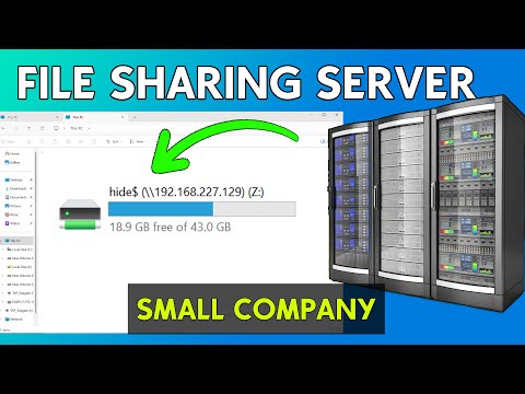 SETUP Your File Sharing Server in MINUTES For Small Company