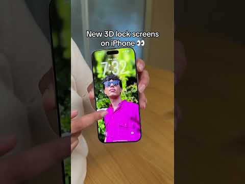 3D iPhone Lock Screens 🤯 iOS 26 Spatial Scene Photos Look So Cool! #ios26