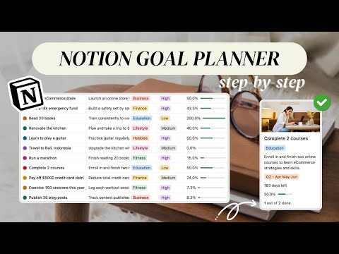 How to Plan and Achieve Your Goal on Notion in 2026 + Free Template