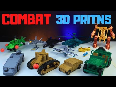 Epic COMBAT 3D Prints