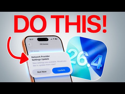 iOS 26.4 - Do This IMMEDIATELY After You Update!