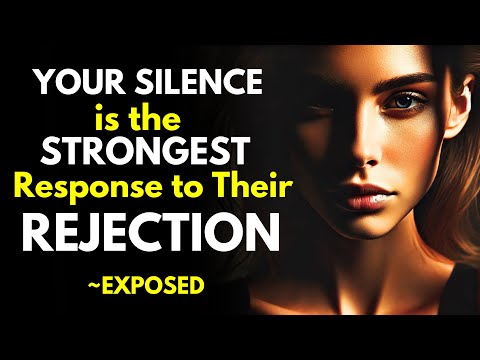 How Staying SILENT Becomes Your Strongest Response to REJECTION - Stoicism
