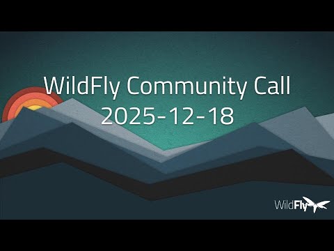 WildFly Community Call - 2025-12-18