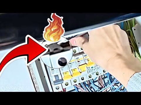The contact burned out in the panel! Surviving without light 🔥😱