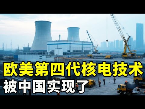 全面领先，欧美提出的第四代核电技术，却被中国率先实现了！【硬核熊貓說】#科学教育 #科普知识 #科学普及