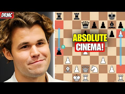 Magnus Carlsen IS ALPHA ZERO! Defies ALL LOGIC w/ "Impossible" Attacking Chess!