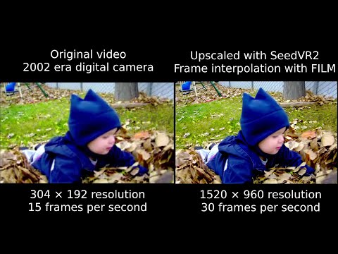 How to upscale low resolution old home videos with AI using SeedVR2 and ComfyUI