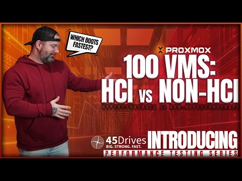 HCI vs. Non-HCI: Booting 100 VMs!
