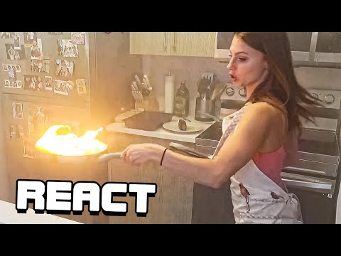 React: Idiots In The Kitchen! Funny Food Fails