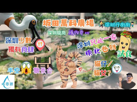 坂田萬科廣場 - 深圳只此一家 😘 東北卷餅 🌯 / 深圳少數 or 獨有食肆 😋 / 半空觀景台 🌲🌺 / 貓仔 or 貓女 🐈