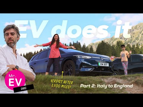 Epic EV Road Trip: Italy to England through the Alps | Part 2