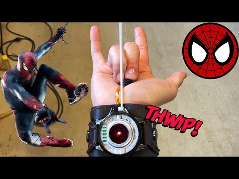 How I Built Real Web Shooters | Spider-Man