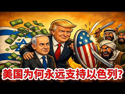 美国为何死保以色列？从1948到今天，一段很少人知道的真实历史