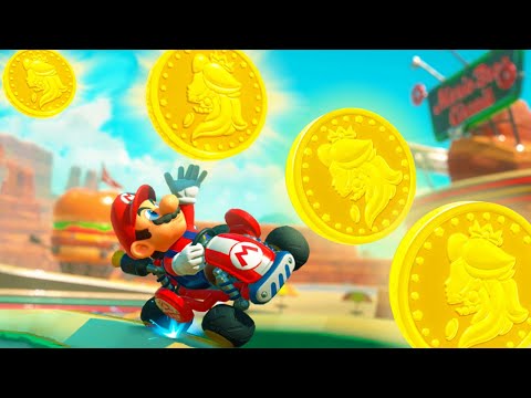 Mario Kart World - All Peach Coins (Medallions)