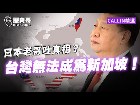 日本老哥：綠腦宇宙不告訴你的真相？台灣永遠無法成為新加坡！【歷史哥CALLIN｜日本-JP】