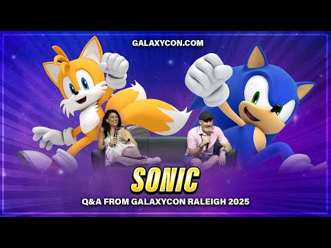 Sonic Q&A | GalaxyCon Raleigh 2025