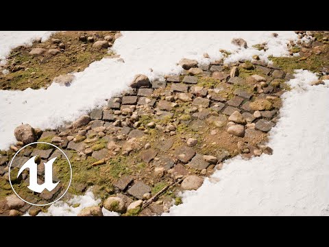 Nanite Tessellation + Vertex Painting with Height Lerp | Unreal Engine