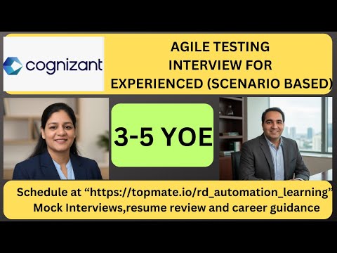 Agile Testing Interview Questions and Answers| Testing Interview Questions | RD Automation Learning