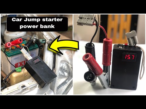Making CAR Jump starter Power Bank DIY