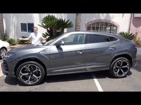 Here's a Tour of the 2019 Lamborghini Urus SUV