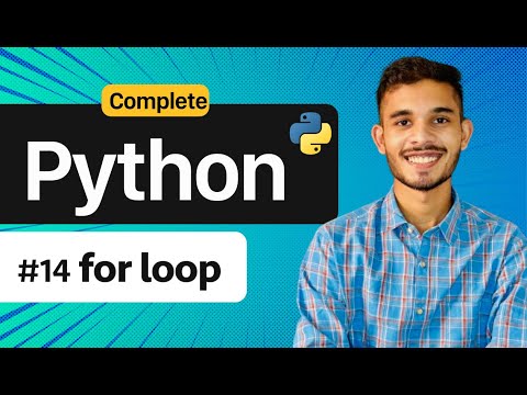 for loop in python | Python for Beginners