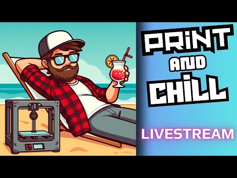 Print and Chill - Vzbot330 and Tallboi Wrapup! #livestream