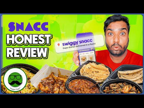 Swiggy Snacc Review 10 Minute Food Delivery | Veggie Paaji