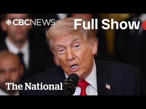 CBC News: The National | Trump wants role in picking Iran's next leader