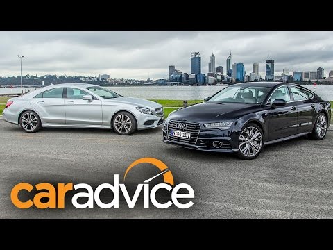 Audi A7 TDI Biturbo v Mercedes-Benz CLS 500 Review