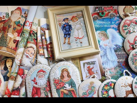 21.🎄Новогодние вышивки