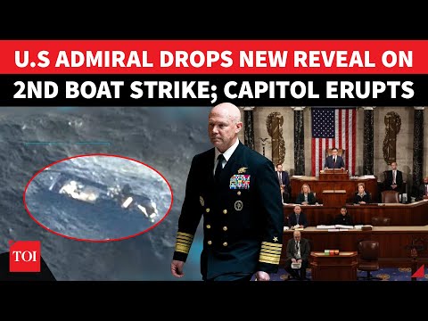 '2 Men Clung To Capsized Boat': Congress Shocked As Admiral Bradley Shares 'Classified' Strike Video