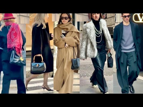 FASHIONABLE OUTFITS WINTER 2026❄️+7 MILAN STREET STYLE 🇮🇹 MILAN SHOPPING #vogue