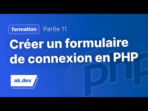Create a login form in PHP / SQL easily!