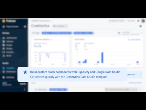 [BigQuery and DataStudio] How to create a custom Crashlytics Report for Android App