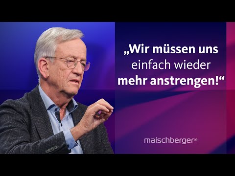 „Herr Habeck, Sie müssen sich die richtigen Berater suchen“ – Heinrich von Pierer | maischberger
