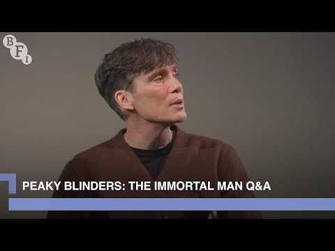 Cillian Murphy and Steven Knight on the Peaky Blinders TV show and The Immortal Man | BFI Q&A