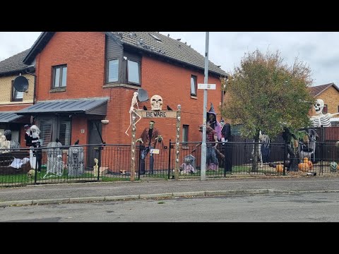Glasgow's blackhill does Halloween 