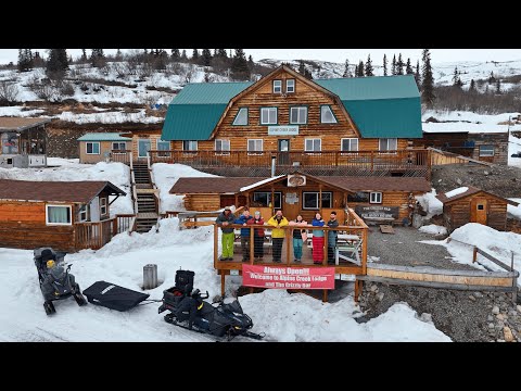 Denali Highway, Alpine Creek Lodge, and Maclaren Glacier by Snowmobile